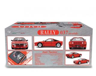 Lancia 037 Rally Stradale 1982 Rosso Laudoracing 1:18 Resinemodell (Türen, Motorhaube... nicht zu öffnen!)